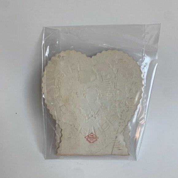 Vintage Valentine's Card Flying to Thee on Wings of Love - Picture 2 of 4